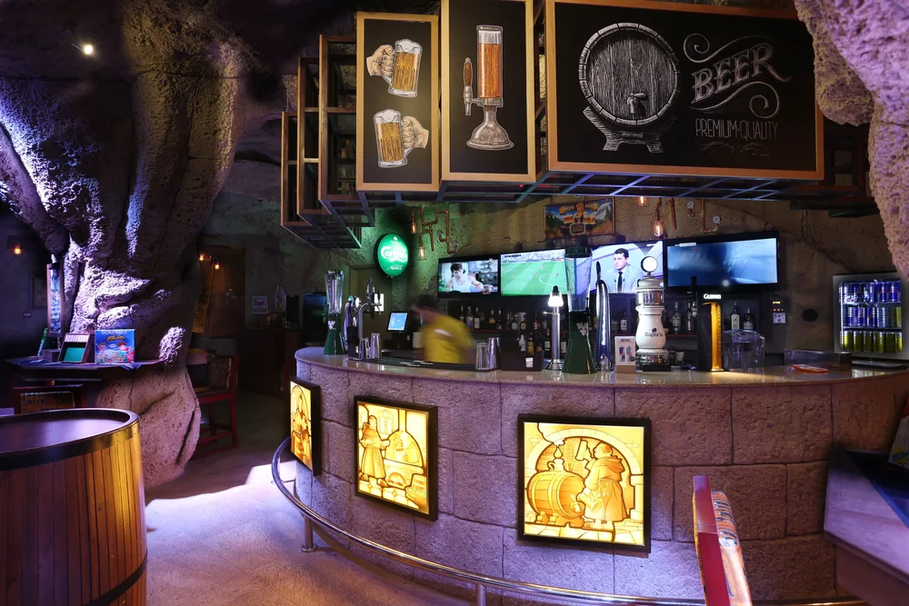 Interior of Monk's Tap House, designed and fitted out by Creative Elements
